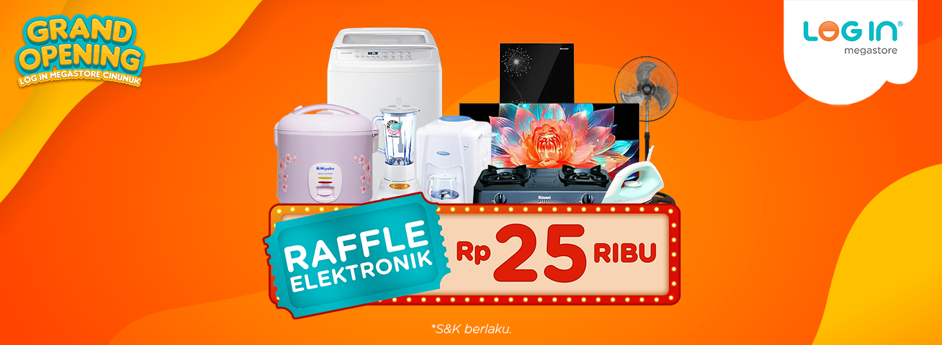 Promo Raffle Elektronik - Login Megastore